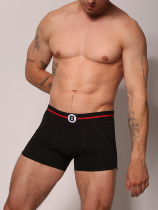 Bolas Underwear Heren Boxershort | Effen | Katoen | Rode Streep
