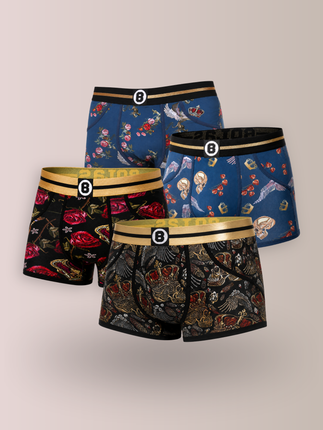 Bolas Underwear Heren boxershort | Multipack 4st | New King's