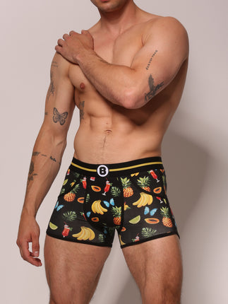 Bolas Underwear Heren Boxershort | Print | Tropical Fruits & Drinks | Katoen