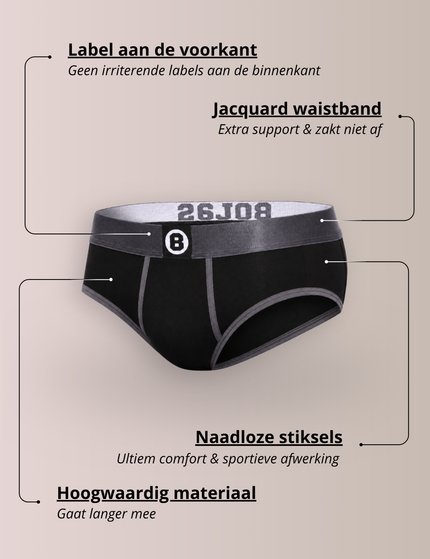 Herren-Slips | Schwarz
