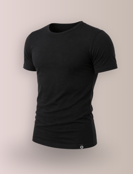 Bolas Fashion Bewust Comfort Bundel | 2x Lyocell Boxershort Zwart + Bamboe T-Shirt Zwart