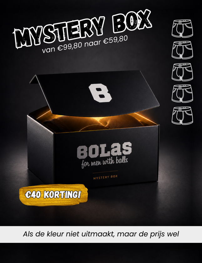 Bolas Underwear Bolas Heren Ondergoed Mystery Multi Box 5st