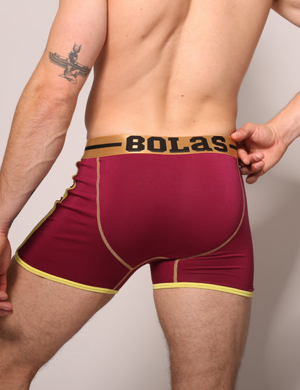 Bolas Underwear Heren Boxershort | Bolas Bamboo Black & Red Boxershort | Multipack 2st