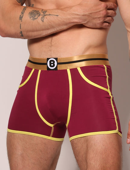 Bolas Underwear Heren Boxershort| Effen | Bamboo | Bordeaux Red