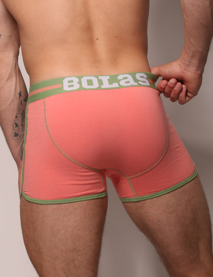 Bolas Underwear Heren Boxershort | Effen | Echo Peach & Cool Blue | Multipack 2st