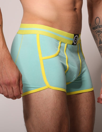 Bolas Underwear Heren Boxershort | Effen | Echo Peach & Cool Blue | Multipack 2st