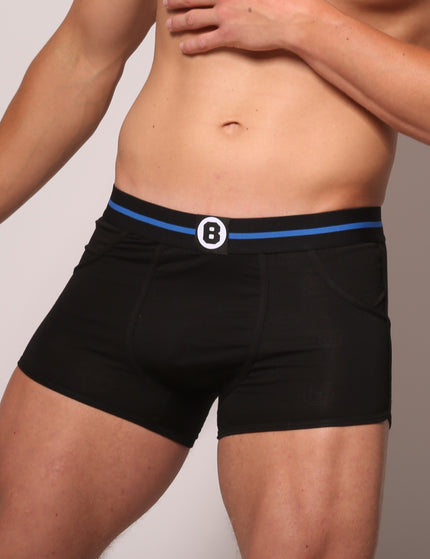 Bolas Underwear Heren Boxershort | Effen | Katoen | Blauwe Streep