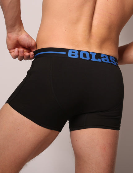 Bolas Underwear Heren Boxershort | Effen | Katoen | Blauwe Streep