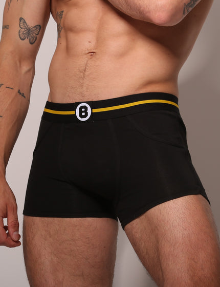Bolas Underwear Heren Boxershort | Effen | Katoen | Geel Streep