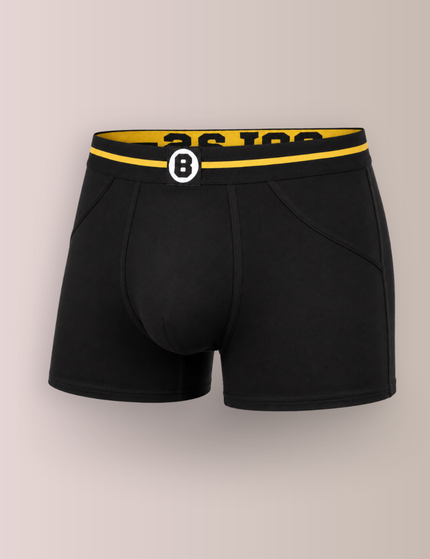 Bolas Underwear Heren Boxershort | Effen | Katoen | Geel Streep