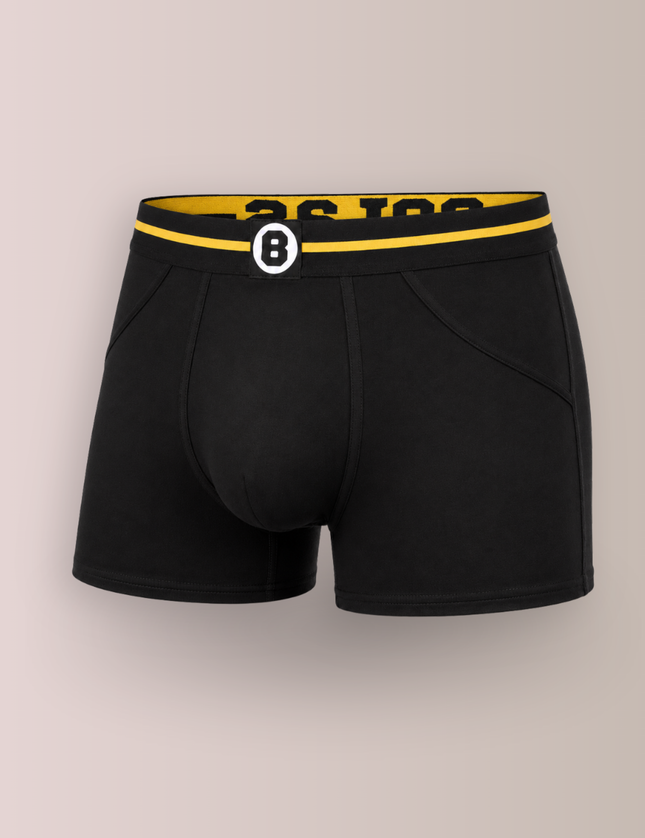 Bolas Underwear Heren Boxershort | Effen | Katoen | Geel Streep