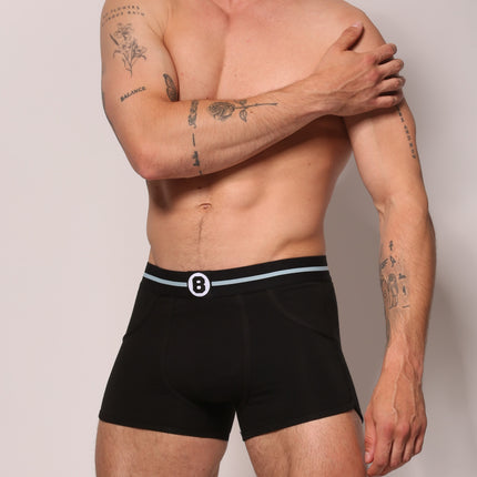 Bolas Underwear Heren Boxershort | Effen | Katoen | Licht Blauwe Streep