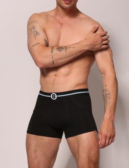 Bolas Underwear Heren Boxershort | Effen | Katoen | Licht Blauwe Streep