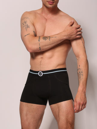 Bolas Underwear Heren Boxershort | Effen | Katoen | Licht Blauwe Streep