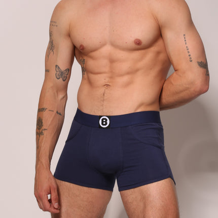 Bolas Underwear Heren Boxershort | Effen | Katoen | | Navy Blue