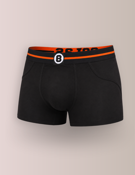Bolas Underwear Heren Boxershort | Effen | Katoen | Orange Streep