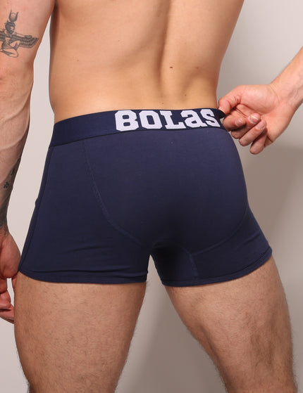 Bolas Underwear Heren Boxershort | Effen | Navy Blue Multipack 2st  | Katoen