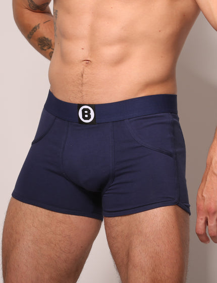 Bolas Underwear Heren Boxershort | Effen | Navy Blue Multipack 2st  | Katoen
