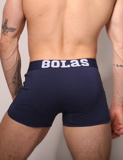 Bolas Underwear Heren Boxershort | Effen | Navy Blue Multipack 2st  | Katoen