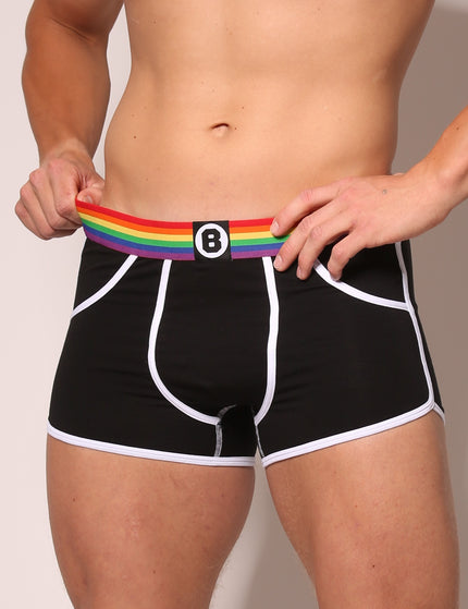 Bolas Underwear Heren Boxershort | Effen | Pride | Katoen | Zwart