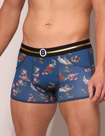 Bolas Underwear Heren Boxershort met print  |  Resurrected King  | Katoen