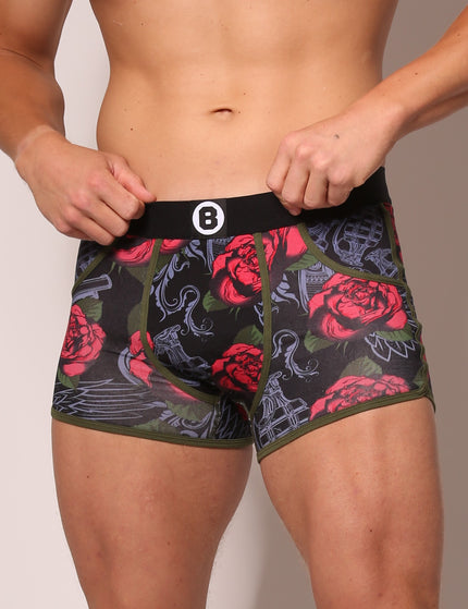 Bolas Underwear Heren Boxershort met print | Roses | Katoen