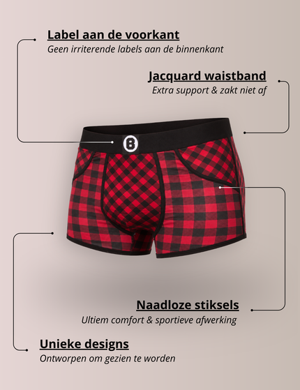 Bolas Underwear Heren Boxershort | Print  | Blocked  | Katoen