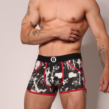 Bolas Underwear Heren Boxershort  | Print  | Raw Snow | Katoen