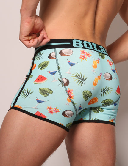 Bolas Underwear Heren Boxershort  | Print | Tropical Fruits &  Drinks| Katoen