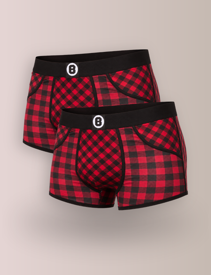 Bolas Underwear Heren Boxershorts | Print | Duopack – 2 st  | Blocked | Katoen