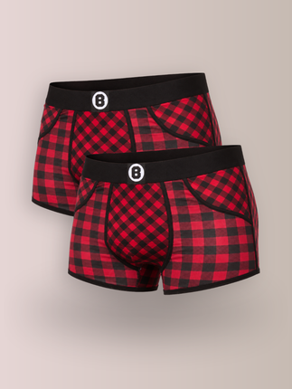 Bolas Underwear Heren Boxershorts | Print | Duopack – 2 st  | Blocked | Katoen