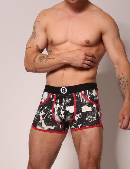 Bolas Underwear Heren Boxershorts  | Print | Duopack – 2 st | Raw Snow | Katoen