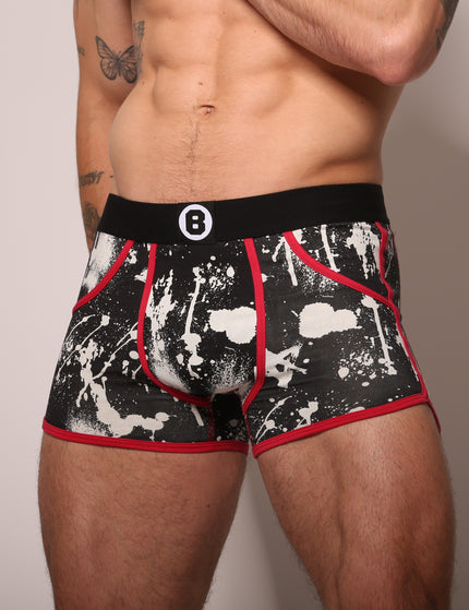 Bolas Underwear Heren Boxershorts  | Print | Duopack – 2 st | Raw Snow | Katoen