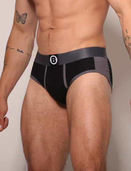 Bolas Underwear Heren slip | Effen | 3 pack | Basic | Katoen | Zwart
