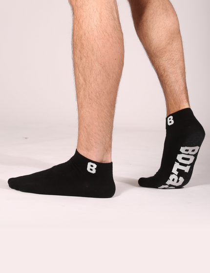 Bolas Underwear Heren Sneaker Sokken | 1 Paar Sneakersokken | Katoen | Zwart