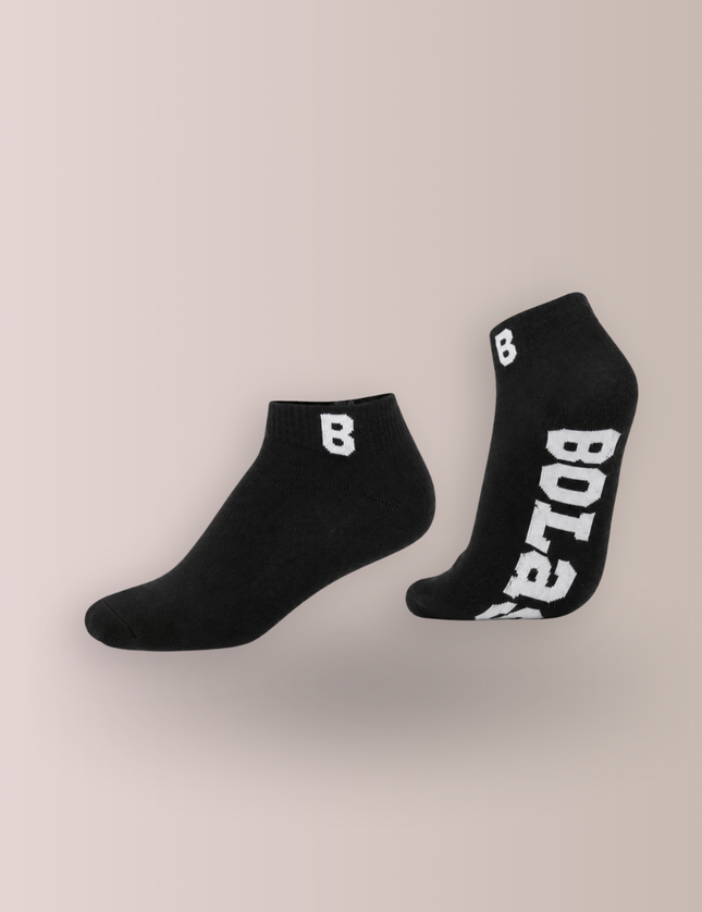 Bolas Underwear Heren Sneaker Sokken | 1 Paar Sneakersokken | Katoen | Zwart