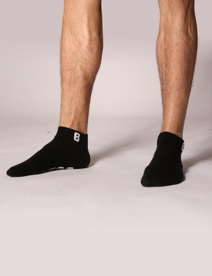 Bolas Underwear Heren Sneaker Sokken | 1 Paar Sneakersokken | Katoen | Zwart