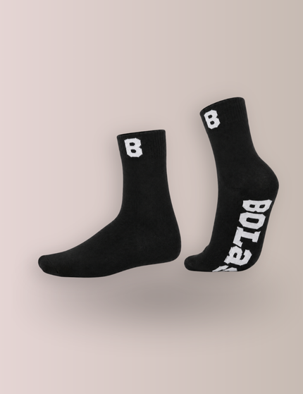 Bolas Underwear Heren Sport Sokken | 1 paar Sokken | Katoen | Zwart