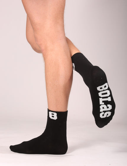 Bolas Underwear Heren Sport Sokken | 1 paar Sokken | Katoen | Zwart