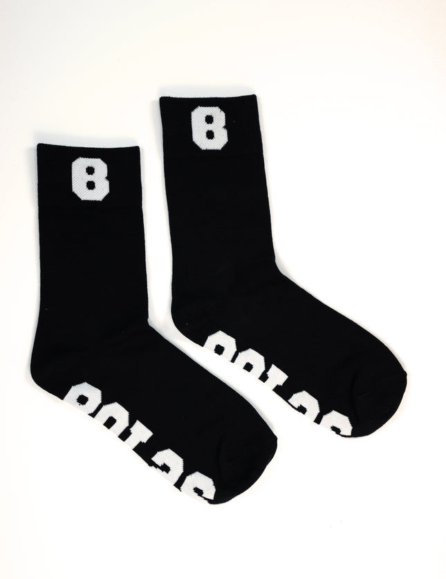 Bolas Underwear Heren Sport Sokken | 4 paar Sokken | Katoen | Zwart | Bolas underwear