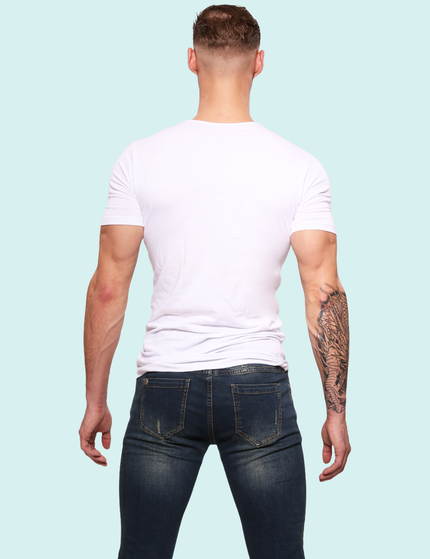 Bolas Underwear Heren T-Shirt | Bamboe | Basic Wit | Ronde Hals | 6 pack
