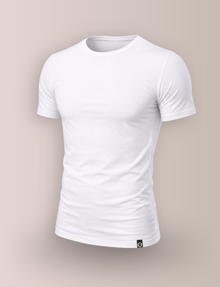 Bolas Underwear Heren T-Shirt | Bamboe | Basic Wit | Ronde Hals