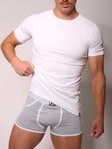 Bolas Underwear Heren T-Shirt | Katoen | Basic Wit| Ronde Hals