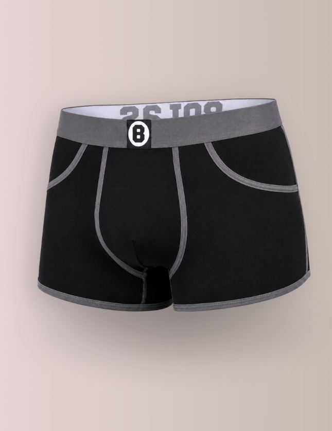Bolas Underwear Jongens ondergoed | Effen | Basic | Katoen | Zwart